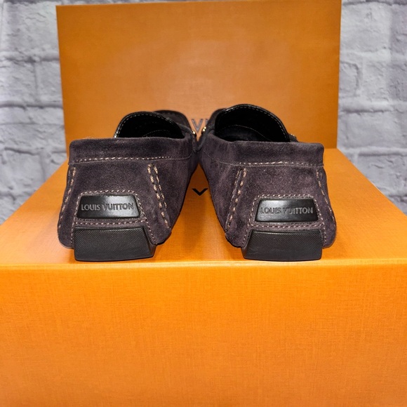 Louis Vuitton size 12 suede moccasin - Picture 6 of 7
